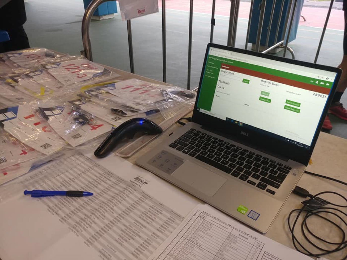 AYP Rogaine Event Check-in System