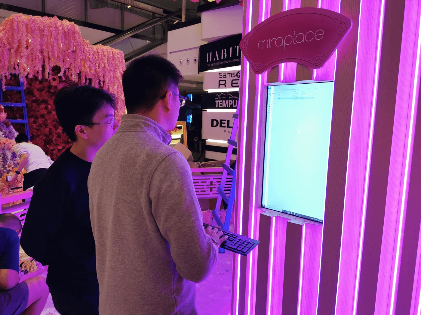 Mira Plaza CNY Photobooth and Wishing Tree